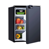Bushman 65L 12/24V Heavy Duty Black Upright Fridge - DC65X-HD