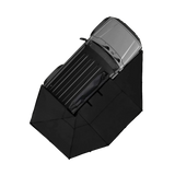Bushwakka Driver Side 1.8m 270 Pro Awning top view mounted on a vehicle.