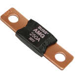 Enerdrive Individual 250A AMG/Mega Fuse angled view with copper terminals.