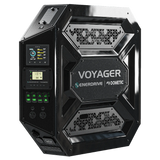 Enerdrive Passenger Side Voyager Power System front angle view with control panel.