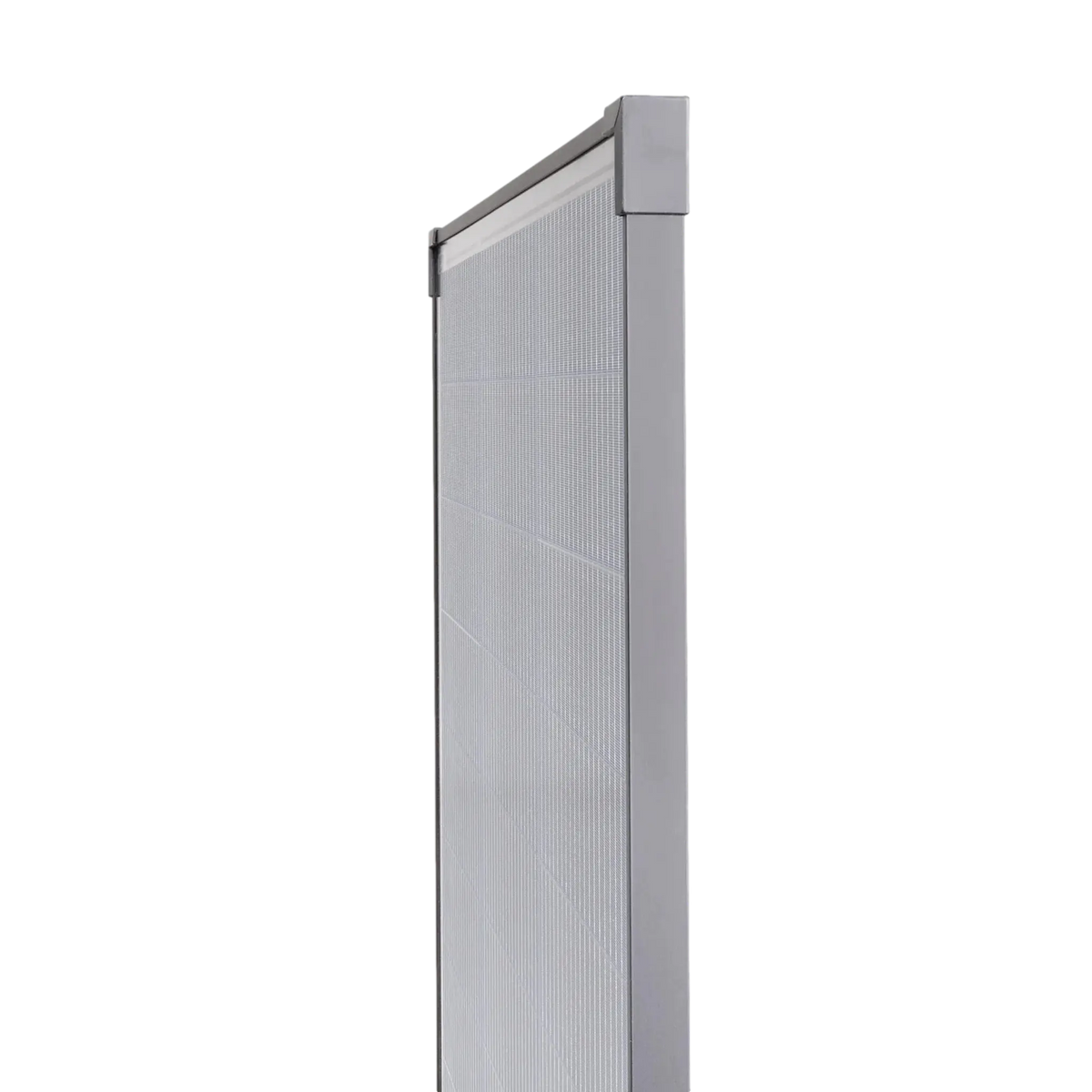 Hardkorr 120W fixed glass solar panel side profile.