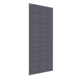 Hardkorr 200W narrow fixed glass solar panel front view.