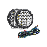 Hardkorr 7 Inch BZR-X Series LED Driving Lights (Pair with Harness)