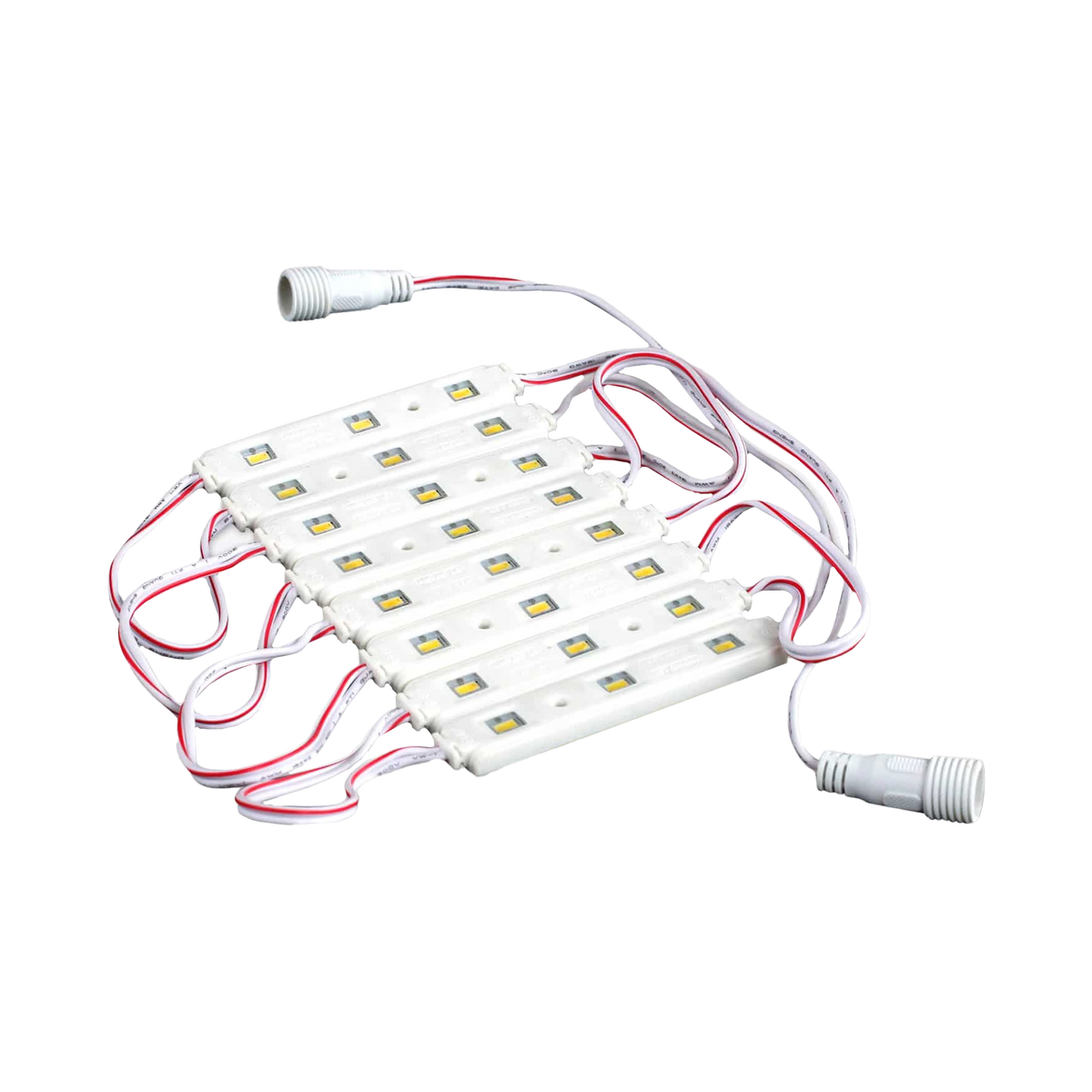 Hardkorr High Powered Rock Lights set with LED strips and white connectors.