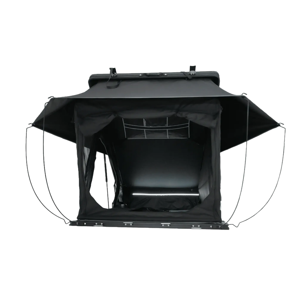 Outback Tourer 1.4 X Rooftop Tent rear studio view with interior organiser pocket.