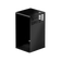 Bushman 130L Black Edition Fridge Box open front view with empty interior.