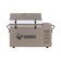 Bushman SC35-52 portable fridge freezer side view with raised extension lid.