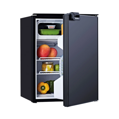 Bushman 65L 12/24V Heavy Duty Black Upright Fridge - DC65X-HD