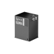 Bushman 65L Black Edition Fridge Box back-left angle view with side vent.