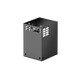 Bushman 65L Black Edition Fridge Box back-right angle view with vented panel.