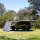 Bushwakka Extreme 2500 mm straight wall side view under the extended awning.