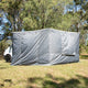 Bushwakka Extreme 270 awning wall kit exterior view with wall panels closed.