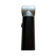 Bushwakka Extreme awning leg close up showing the silver horseshoe end fitting on the black pole.