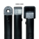 Bushwakka Extreme 3200 mm horseshoe-end awning leg shown beside two other ones.