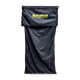 Bushwakka Extreme Shower Ensuite Single straight view with a closed black wall and yellow logo.