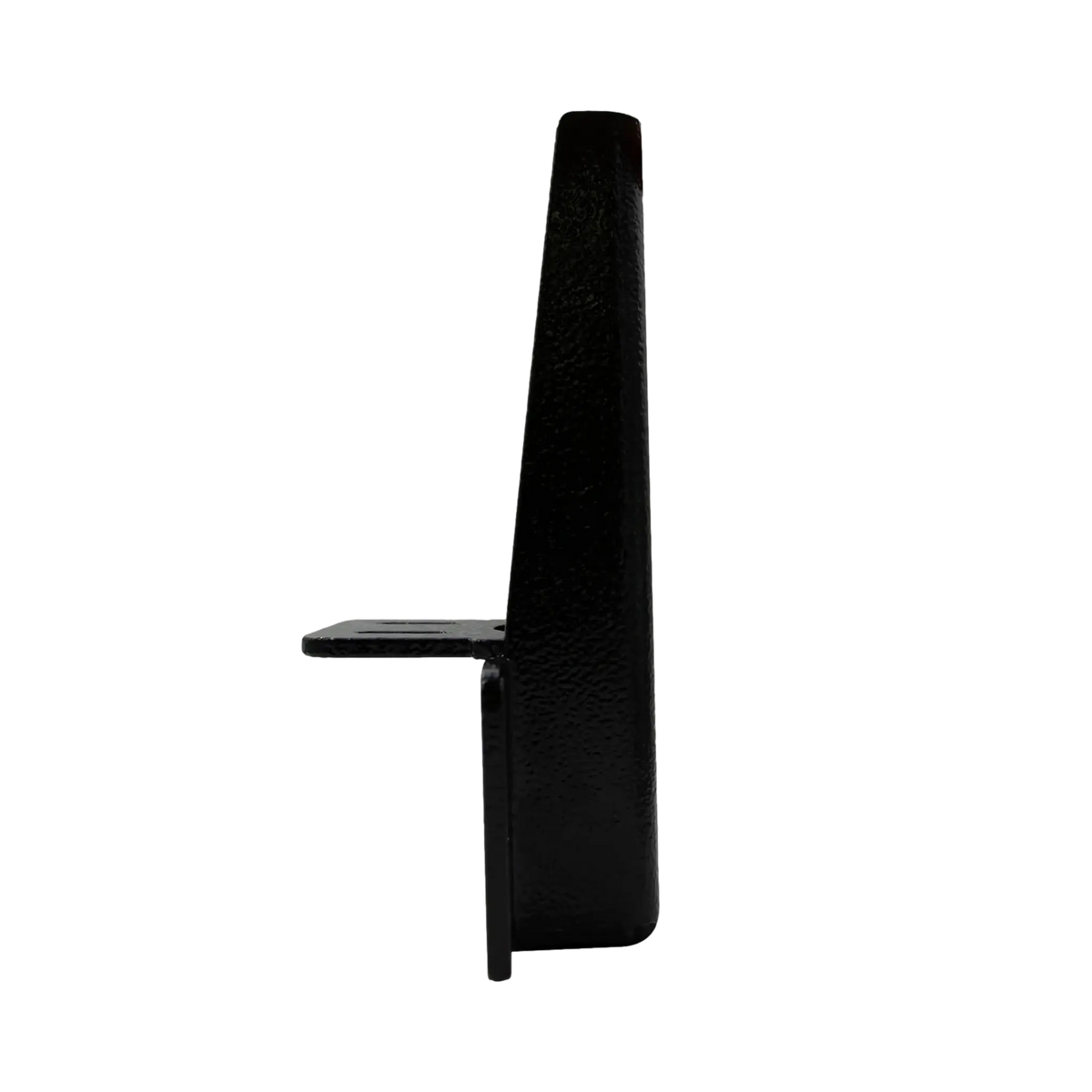 Bushwakka rooftop tent short lip bracket side profile with projecting mounting plate.