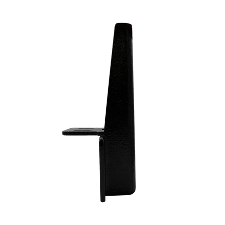 Bushwakka rooftop tent short lip bracket side profile with projecting mounting plate.