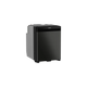 Dometic NRX 50 upright fridge closed front view with grey door and light grey side panel.
