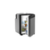 Dometic NRX 50 upright fridge front view with milk, fruit butter on the shelves and the grey door open.