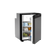 Dometic NRX 80 upright fridge open front view with stocked shelves and grey door.