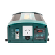 Enerdrive 2000W ePOWER inverter front panel with a safety switch, AC socket, USB port and digital display.