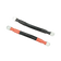 Enerdrive 200Ah parallel battery cable kit with positive and negative leads and ring terminals terminated on them.