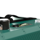 Enerdrive 300Ah 12V B-TEC ULTRA G3 lithium battery charge indicator close up with five green lights.