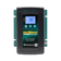 Enerdrive 40A 12V DCDC battery charger front view with a blue display and green mounting plate.
