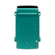 Enerdrive 60A 12V ePOWER battery charger rear view with a green metal backplate and mounting slots.