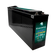 Enerdrive 100Ah 12V B-TEC slimline lithium battery in an angled view with a ribbed case and top terminals.