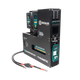 Enerdrive driver side Adventurer 03 power system in an angled view with battery leads beside the inverter cover.