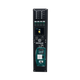 Enerdrive driver side Adventurer 03 panel with a yellow temperature gauge below four rocker switches.