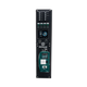 Enerdrive driver side Adventurer 03 panel with a clock and battery charge screen above the inverter controls.