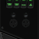 Enerdrive Driver Side Voyager Power System switch panel and power outlets.