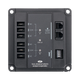 Enerdrive ePRO PLUS battery monitor alarm output expander with relay terminals, QLINK ports and mounting holes.