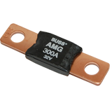Enerdrive Individual 300A AMG/Mega Fuse angled view with copper terminals.