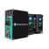 Enerdrive Traveller 01 power system angled view with a round ePRO PLUS monitor, rocker switches and two chargers.