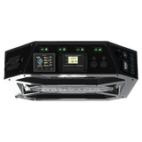 Enerdrive Top Voyager Power System underside angle view with front control panel.