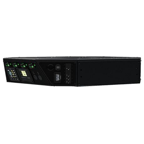 Enerdrive Top Voyager Power System angled front view with long black enclosure.