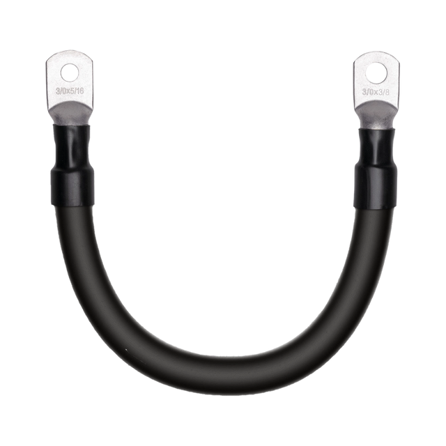 Hardkorr 000AWG 30cm Shunt to Battery Cable