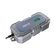 Hardkorr 10A 240V AC battery charger angled top view with LCD screen and attached cable.