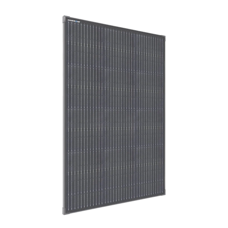 Hardkorr 120W fixed glass solar panel front view.