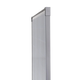 Hardkorr 120W fixed glass solar panel side profile.