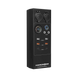 Large Hardkorr 12V DC power distribution box front view with covered sockets, a voltmeter and USB ports.