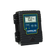 Hardkorr 15A waterproof PWM smart solar regulator front angled view with an LCD screen and two buttons.