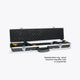 Hardkorr 2 bar LED camp light kit in an open case, with a note that actual contents may differ.
