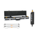 Hardkorr 2 bar LED camp light kit with an open carry case, two light bars and a dimmer.