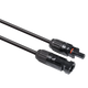 Hardkorr 200W square fixed glass solar panel mc4 cable connectors.