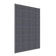Hardkorr 200W square fixed glass solar panel angled front-side view.