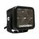 Hardkorr 20W XDW square LED work light front left view with a mounting bracket and side pivot bolt.